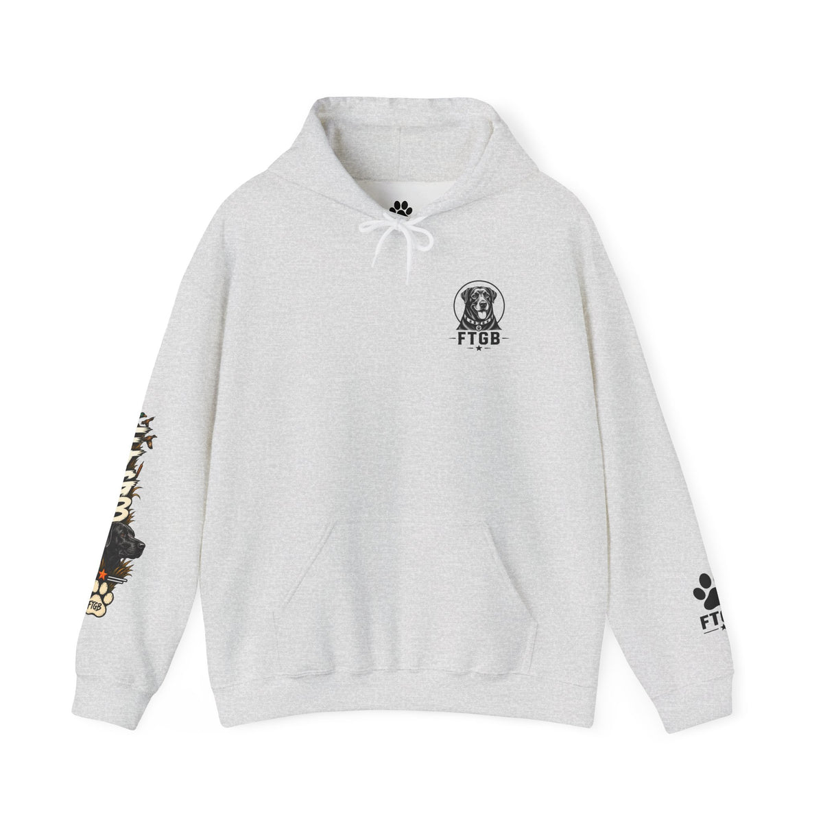 Fluffy the Good Boy Duck Hunting Hoodie