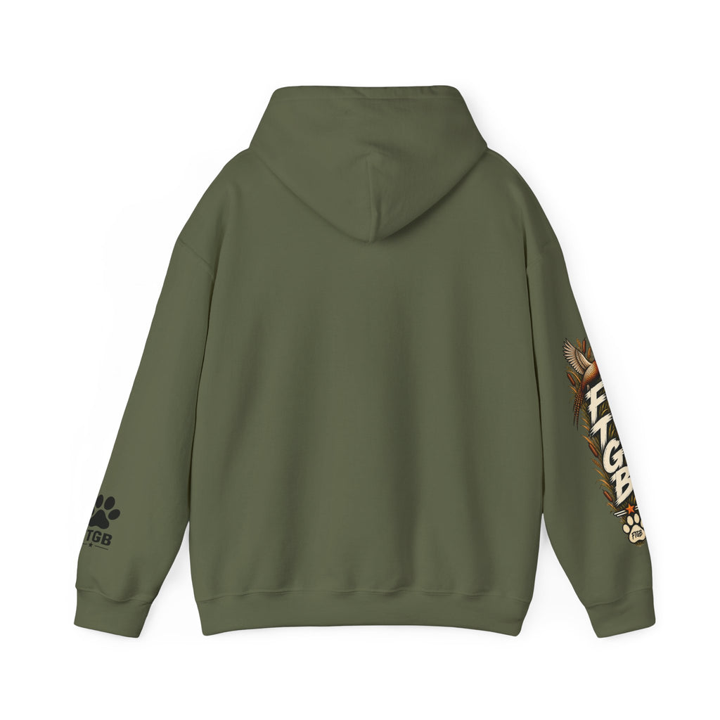 Fluffy the Good Boy Pheasant Hunting Hoodie