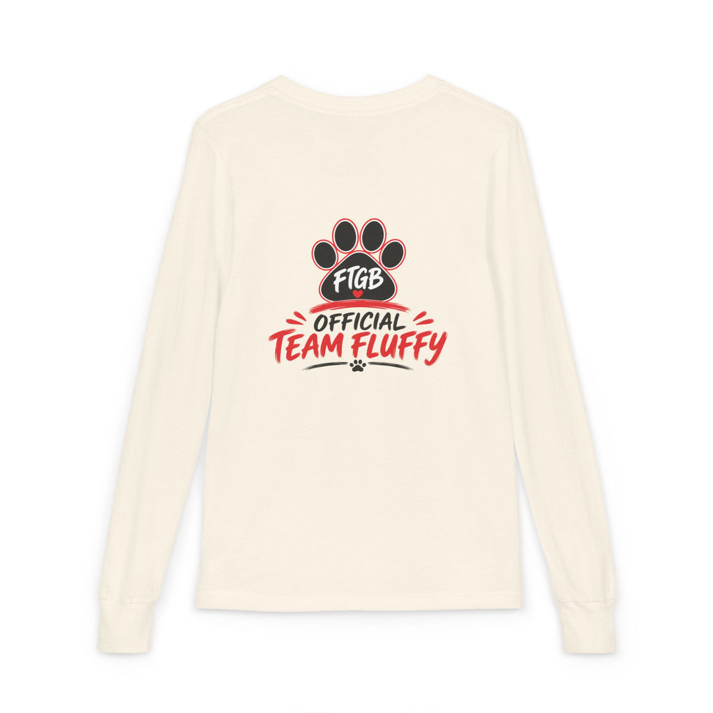 Official Team Fluffy Youth Long Sleeve Tee | FTGB Kids Shirt