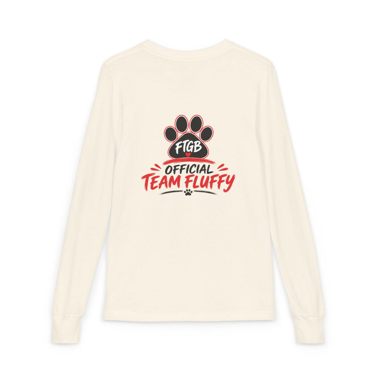 Official Team Fluffy Youth Long Sleeve Tee | FTGB Kids Shirt