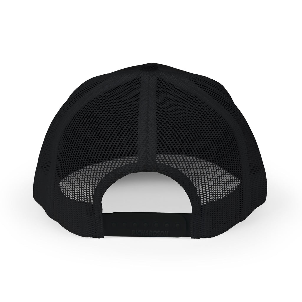 Fluffy the Good Boy Paw Logo Embroidered Trucker Hat
