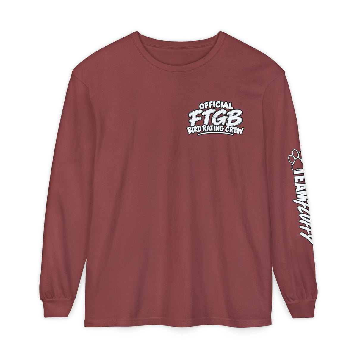 Official FTGB Bird Rating Crew Long Sleeved Tee