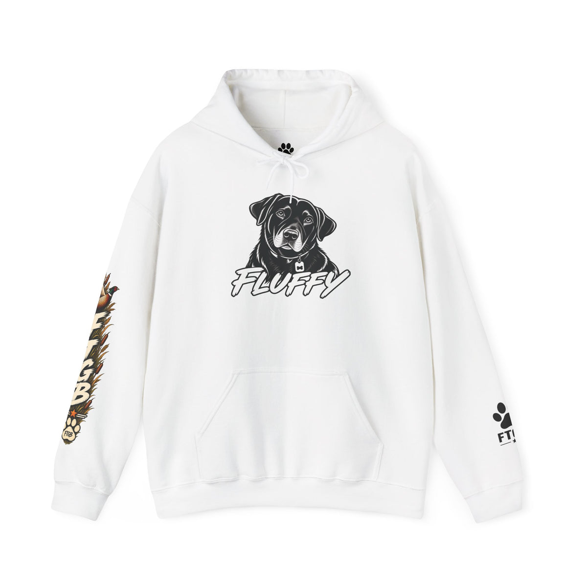 Fluffy the Good Boy Pheasant Hunting Hoodie