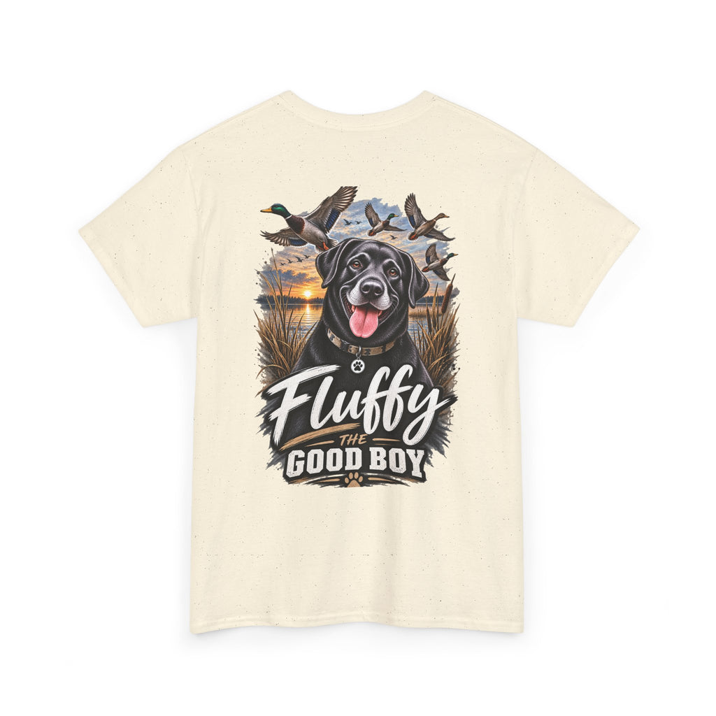 FTGB Hunting Series – Fluffy the Good Boy Duck Hunting Tee