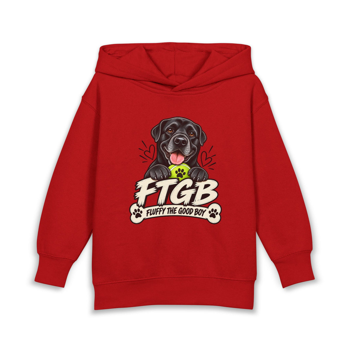 Official Team Fluffy Toddler Hoodies