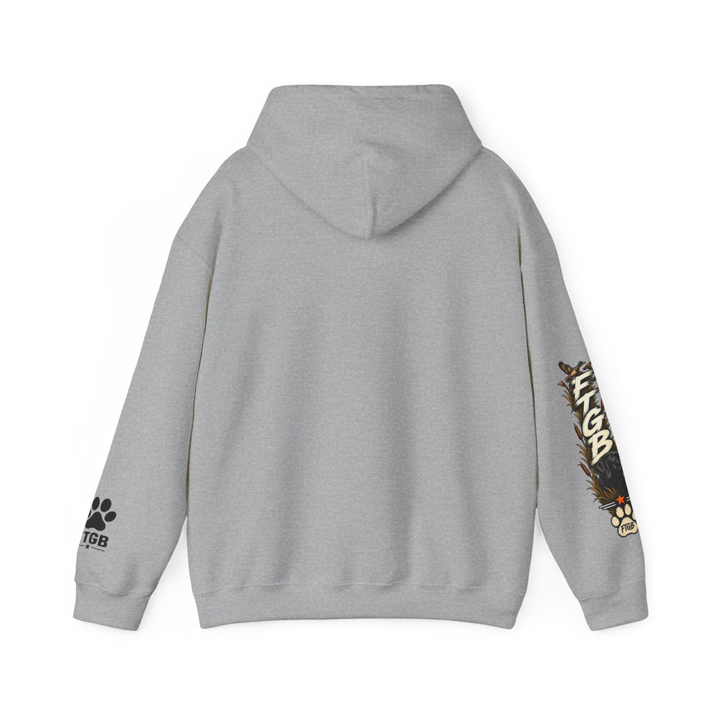 Fluffy the Good Boy Duck Hunting Hoodie