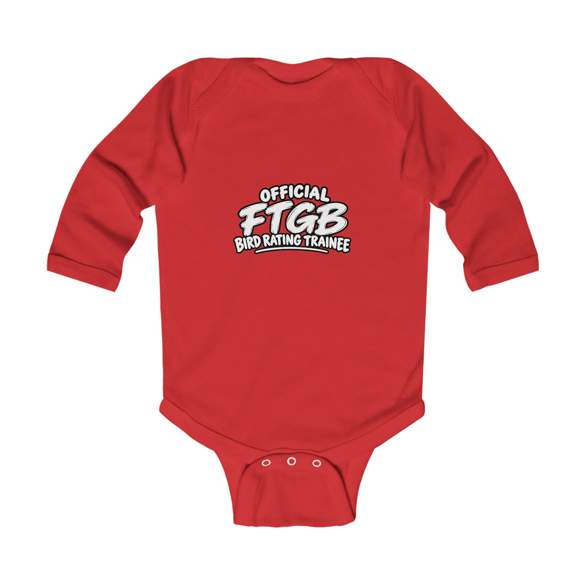 Official FTGB Bird Rating Trainee Infant Long Sleeve Bodysuit