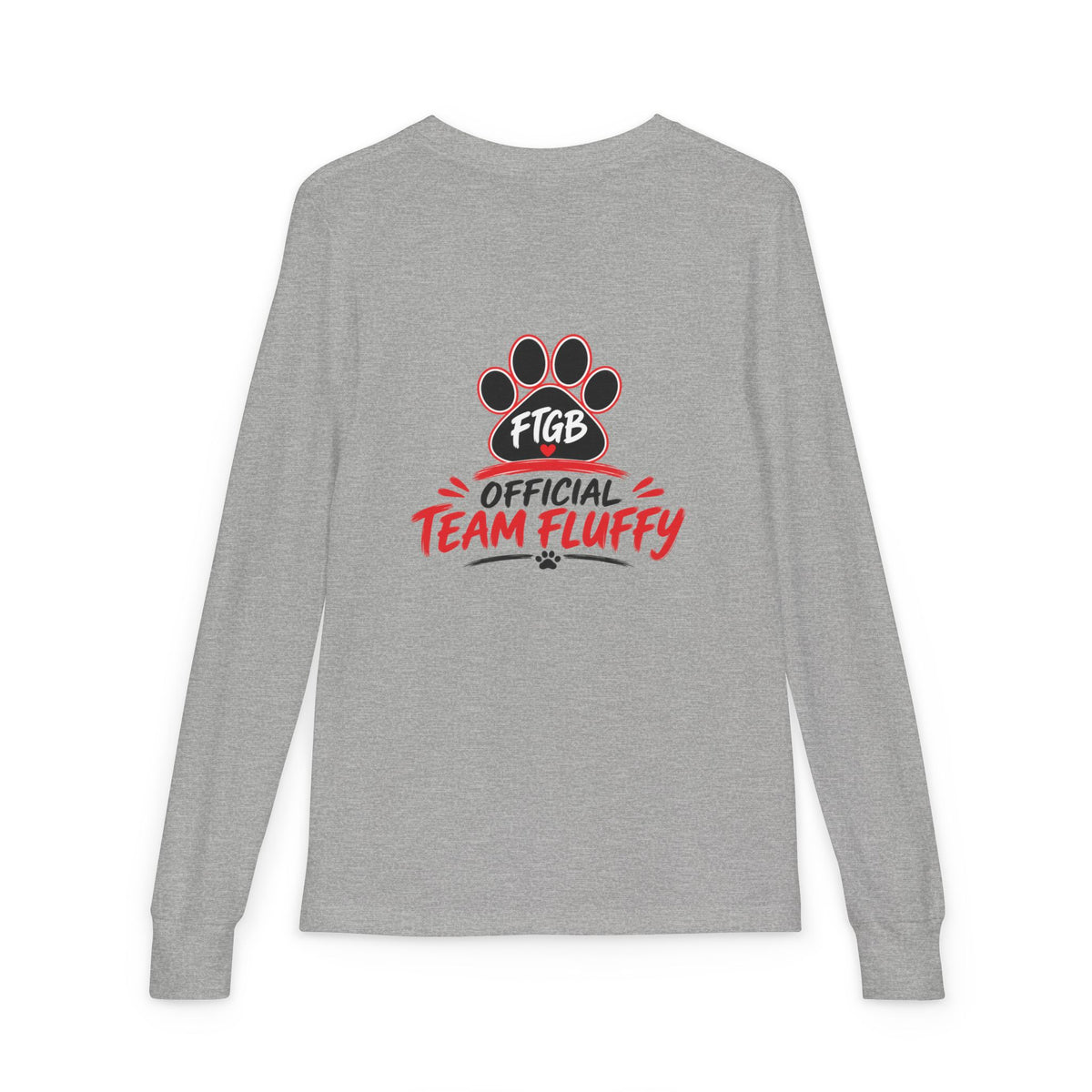 Official Team Fluffy Youth Long Sleeve Tee | FTGB Kids Shirt