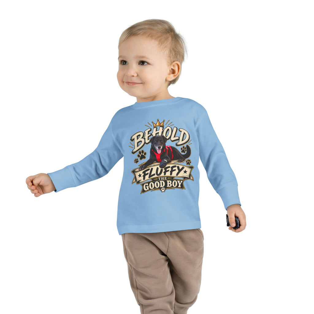 Behold Fluffy Toddler Long Sleeve Tee | FTGB Kids Shirt