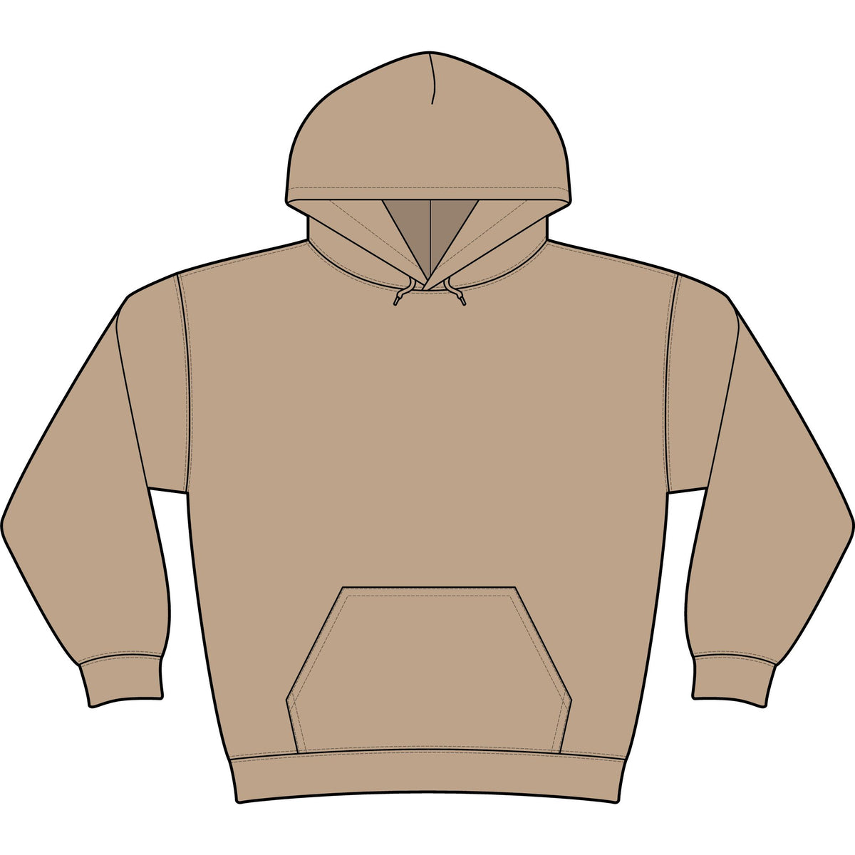 Fluffy the Good Boy Camo Duck Hunting Hoodie