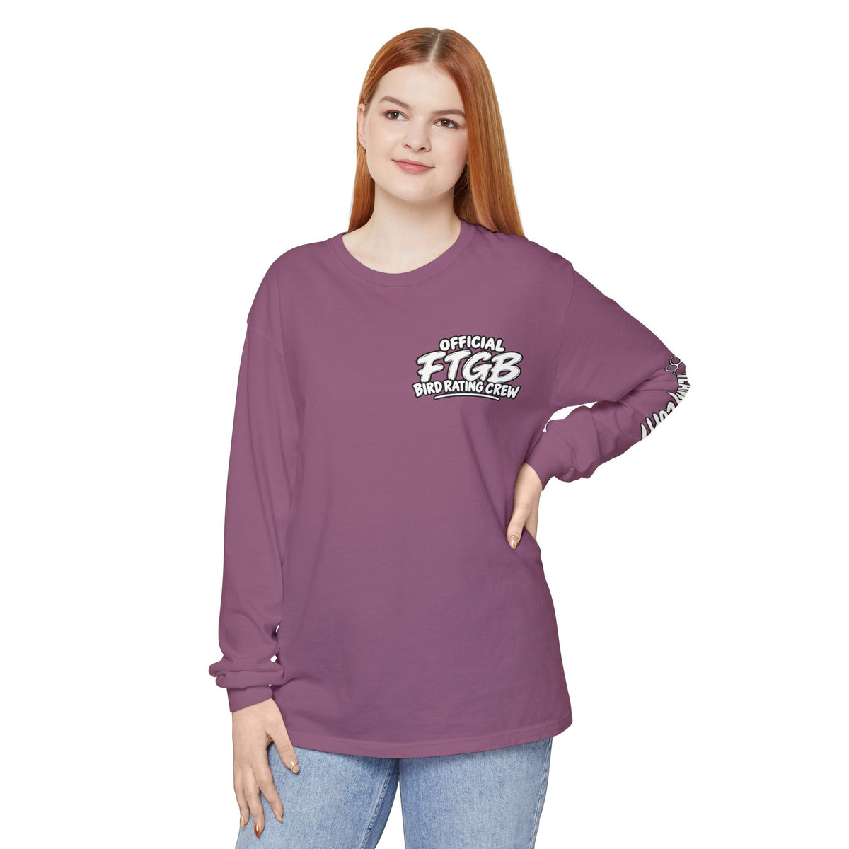 Official FTGB Bird Rating Crew Long Sleeved Tee