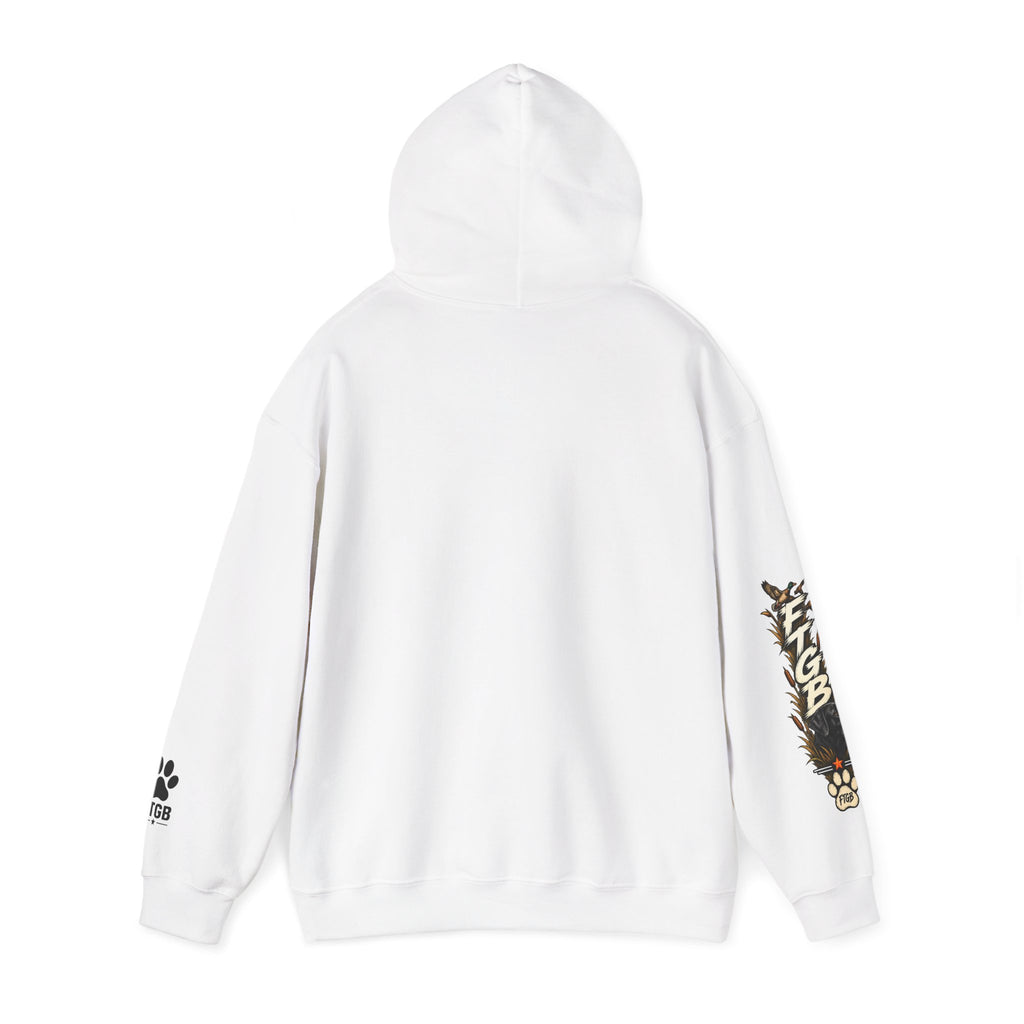 Fluffy the Good Boy Duck Hunting Hoodie