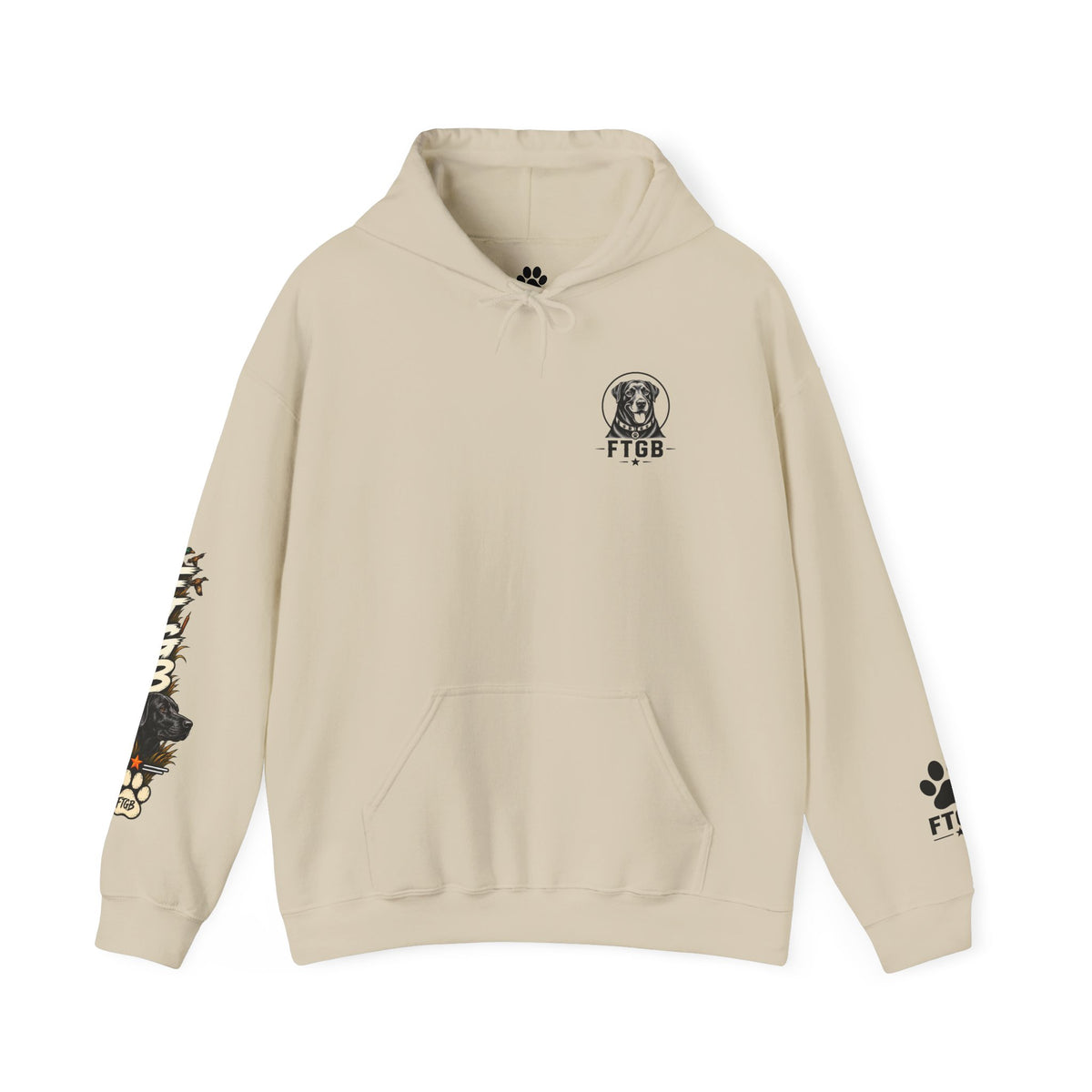 Fluffy the Good Boy Duck Hunting Hoodie