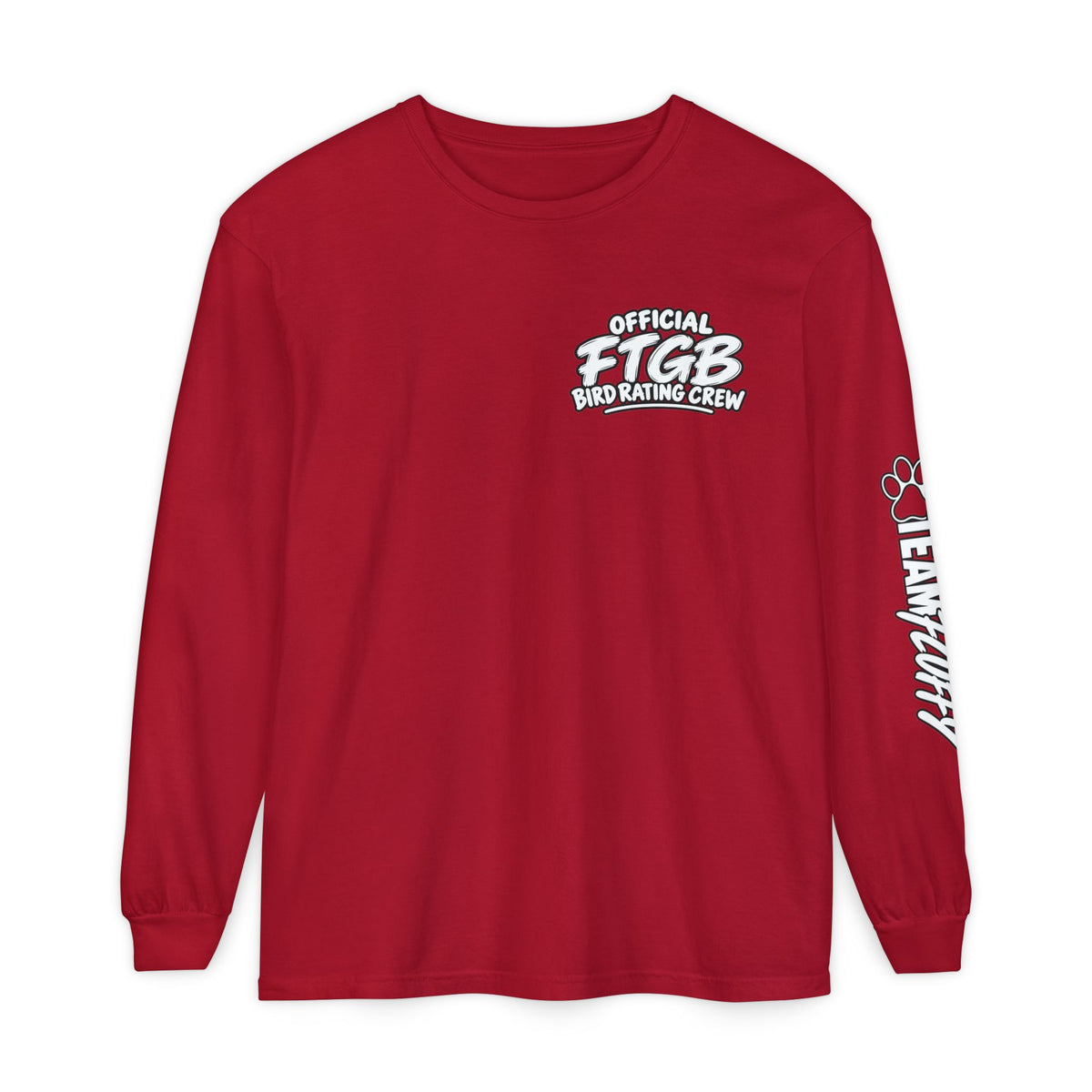 Official FTGB Bird Rating Crew Long Sleeved Tee